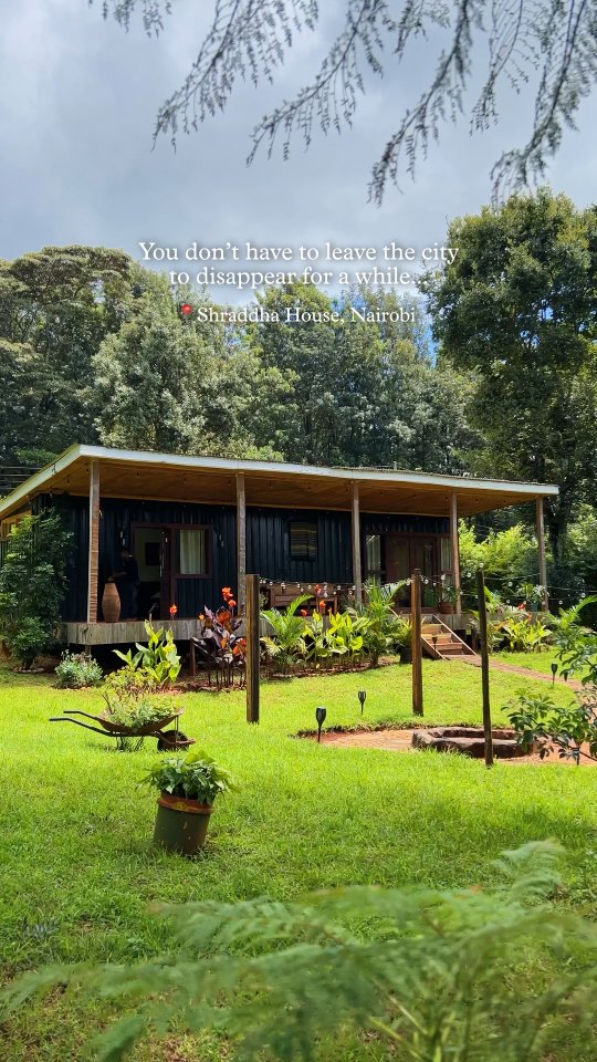 Ever wish you could disappear for a while… without actually going far? 🌿

That’s the magic of Shraddha House. Tucked quietly in Karen, it gives you that “out of town getaway” feeling, but you’re still in Nairobi. No flights, no long drives, just stillness, fresh air, slow mornings, cozy spaces and a chance to breathe again. 

Whether you need a romantic escape, solo reset, digital detox, or simply time to reconnect with yourself… this is your place.

📍 Karen, Nairobi
📩 DM to book your stay

#kenyatravel #airbnbkenya #shraddhahouse #nairobistaycation #airbnbkaren