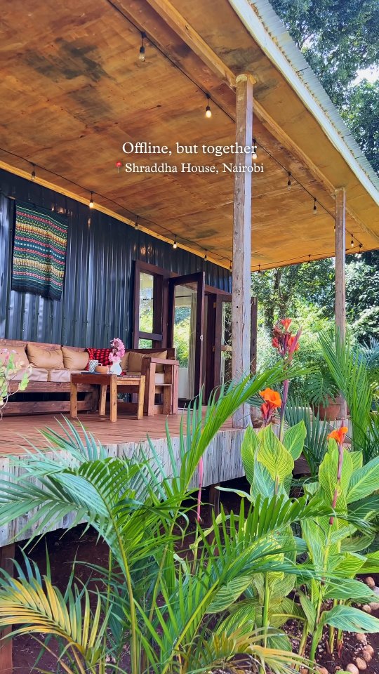 Date nights don’t have to end, sometimes they turn into weekends like this. 

Let's go offline together at Shraddha House, Nairobi; a secluded couples staycation in Karen made for slow mornings and uninterrupted time with your person. 

If you’re looking for romantic getaways in Nairobi, private Airbnbs for couples, or nature staycation spots in Karen that feel far from the city, this is your sign.

📍 Karen, Nairobi
📩 DM to book your stay

#shraddhahouse #nairobistaycation #nairobiairbnb #karenairbnb #romanticgetaway